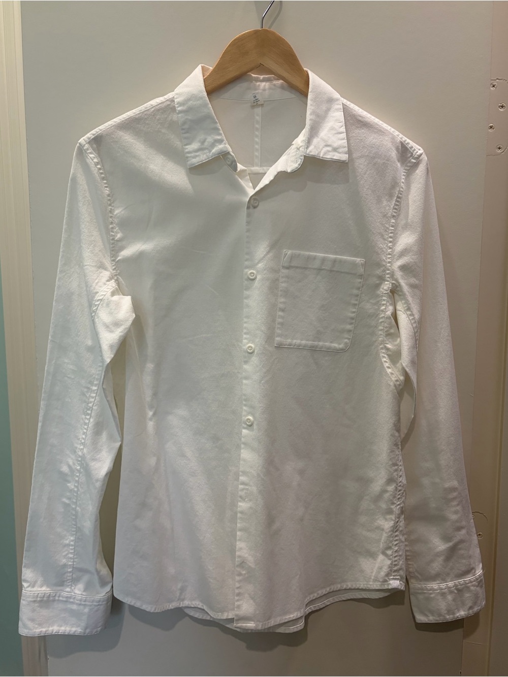 Lululemon Men’s All Town Buttondown in White